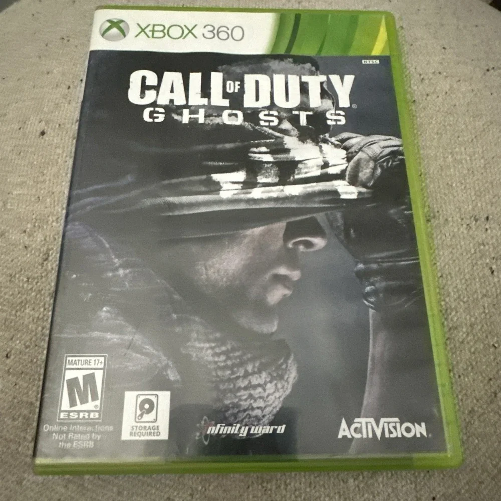 Call of Duty:‎ Ghosts - Xbox 360 2 Disc Set No Manual 2013